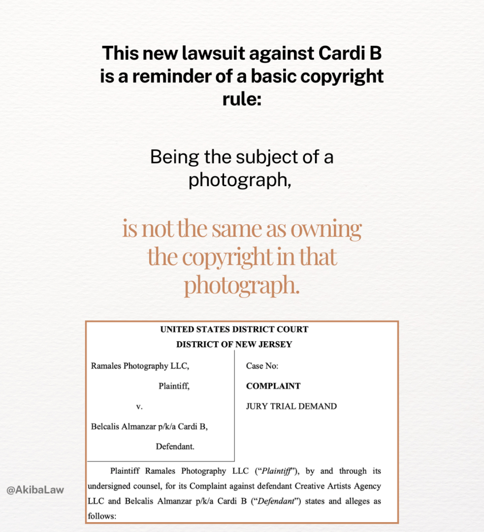 New Cardi B Lawsuit
