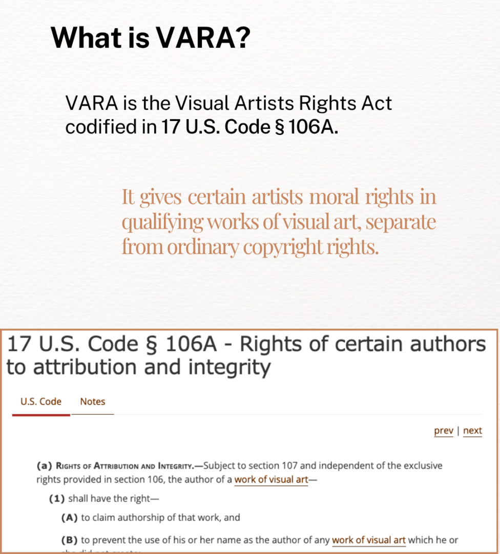 What is VARA?