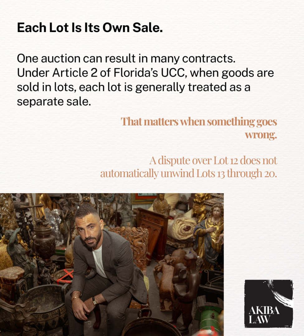 Each Lot Its Own Sale
