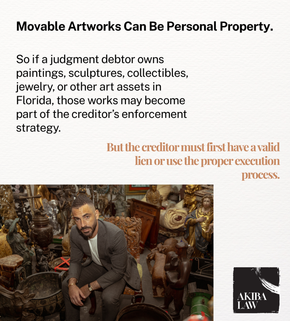 Art As Personal Property Subject to Execution