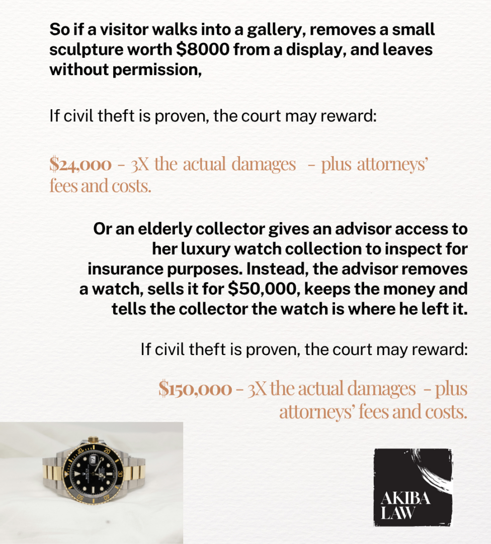 Civil Theft Hypos