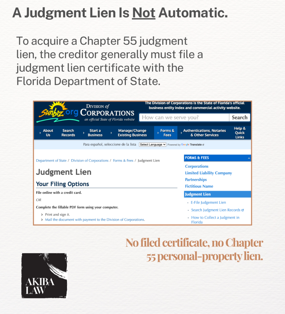 Judgment Liens