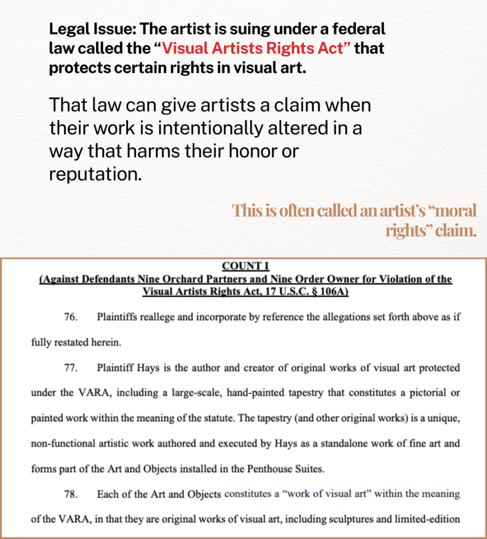 The Legal Issue