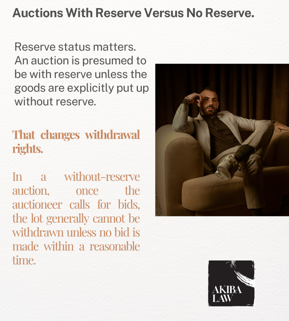 With Reserve Versus No Reserve Auctions