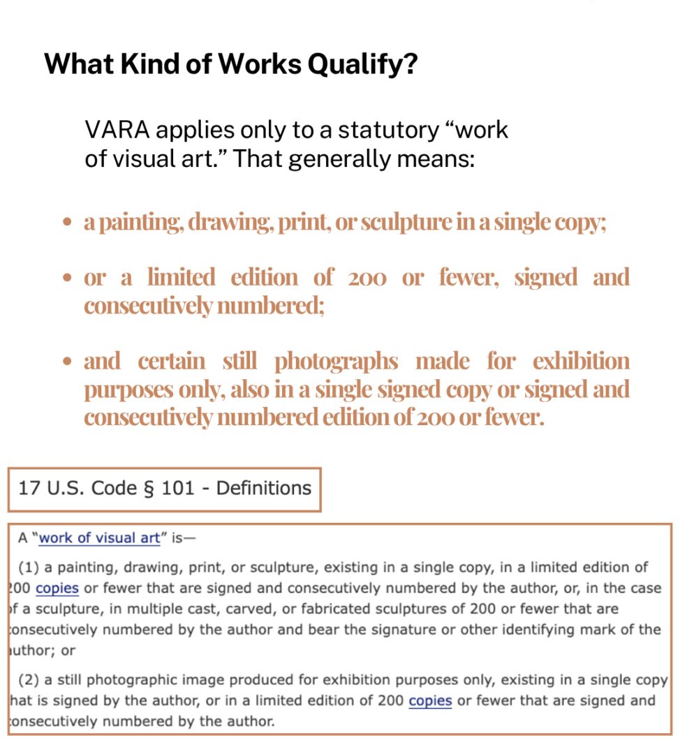 What Works Qualify?