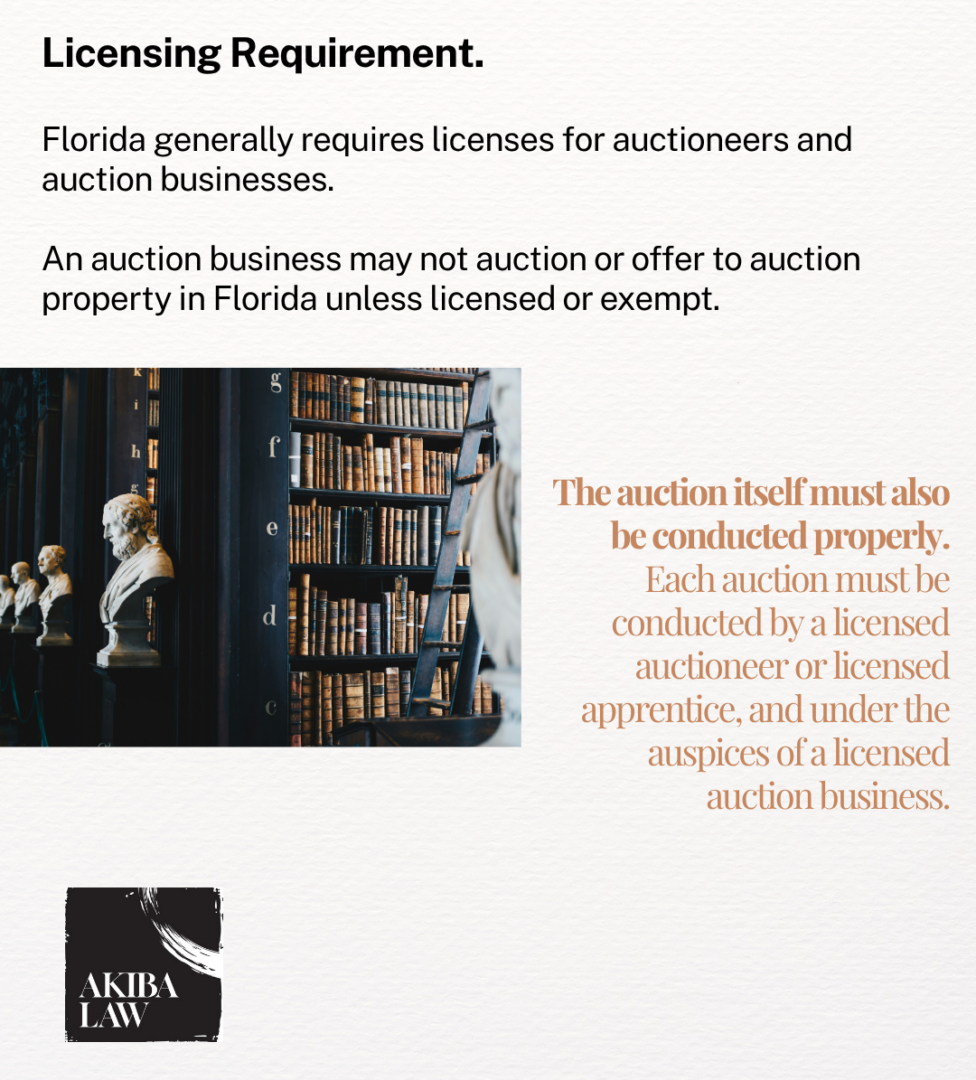Auction Licensing