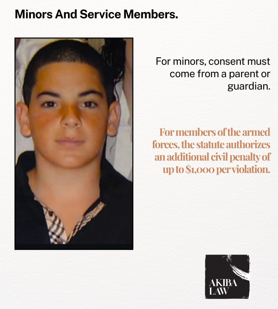 Minors and Service Members